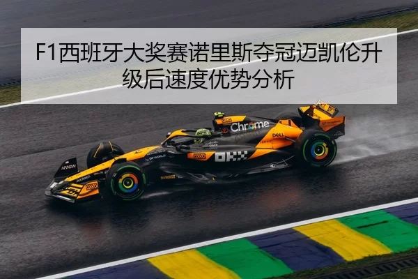 F1西班牙大奖赛诺里斯夺冠迈凯伦升级后速度优势分析
